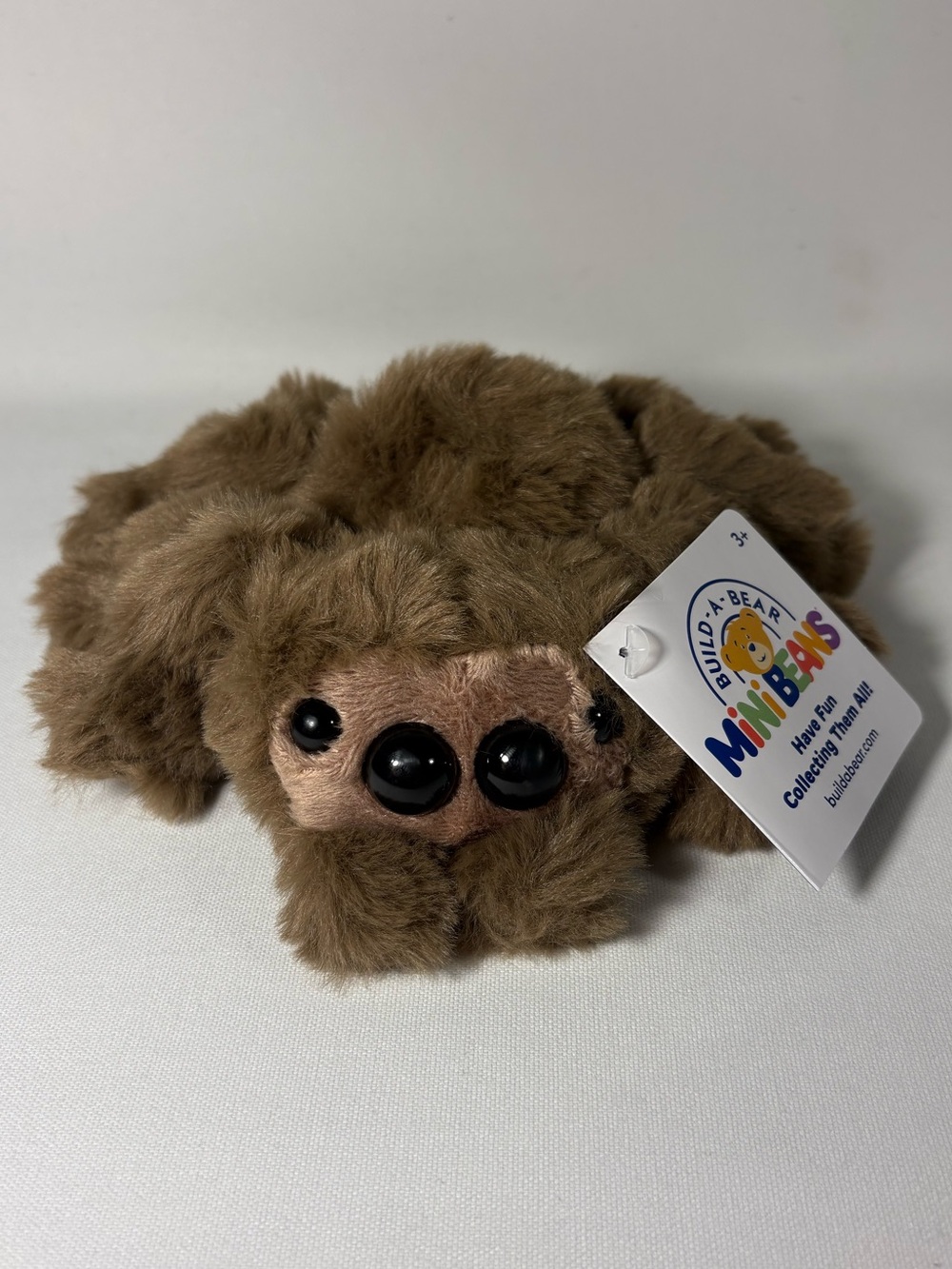 🕷️ BUILD A BEAR MINI BEANS JUMPING SPIDER PLUSH 7 INCH STUFFED ANIMAL  BNWT 🕷️